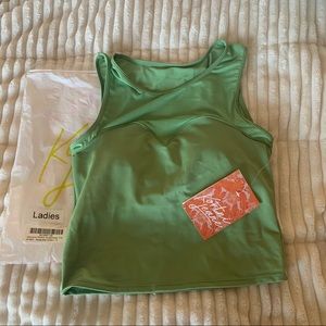 Kortni Jean netted sweetheart swim top